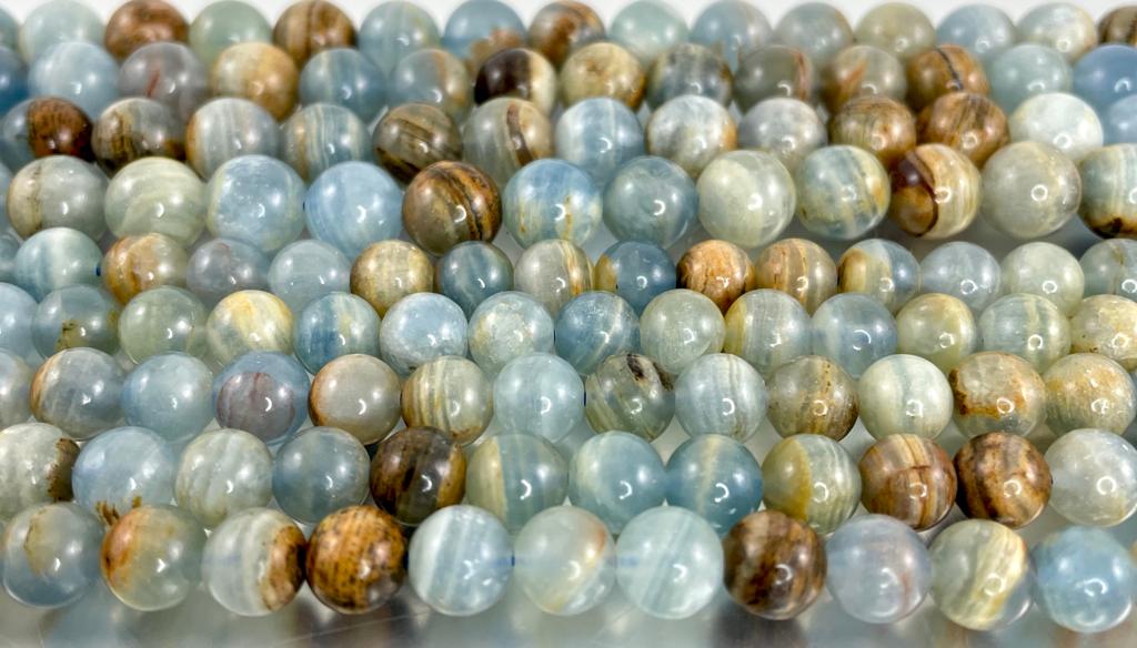 Calcite Bead 6mm, 8mm, 10mm | Bellaire Wholesale