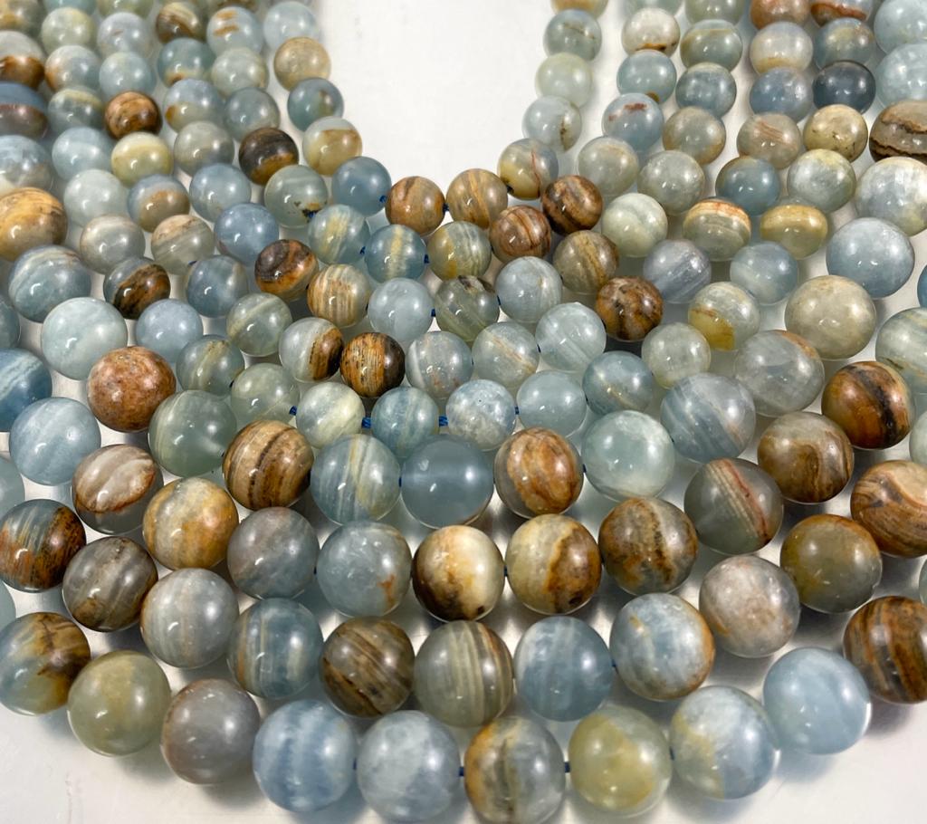 Calcite Bead 6mm, 8mm, 10mm | Bellaire Wholesale