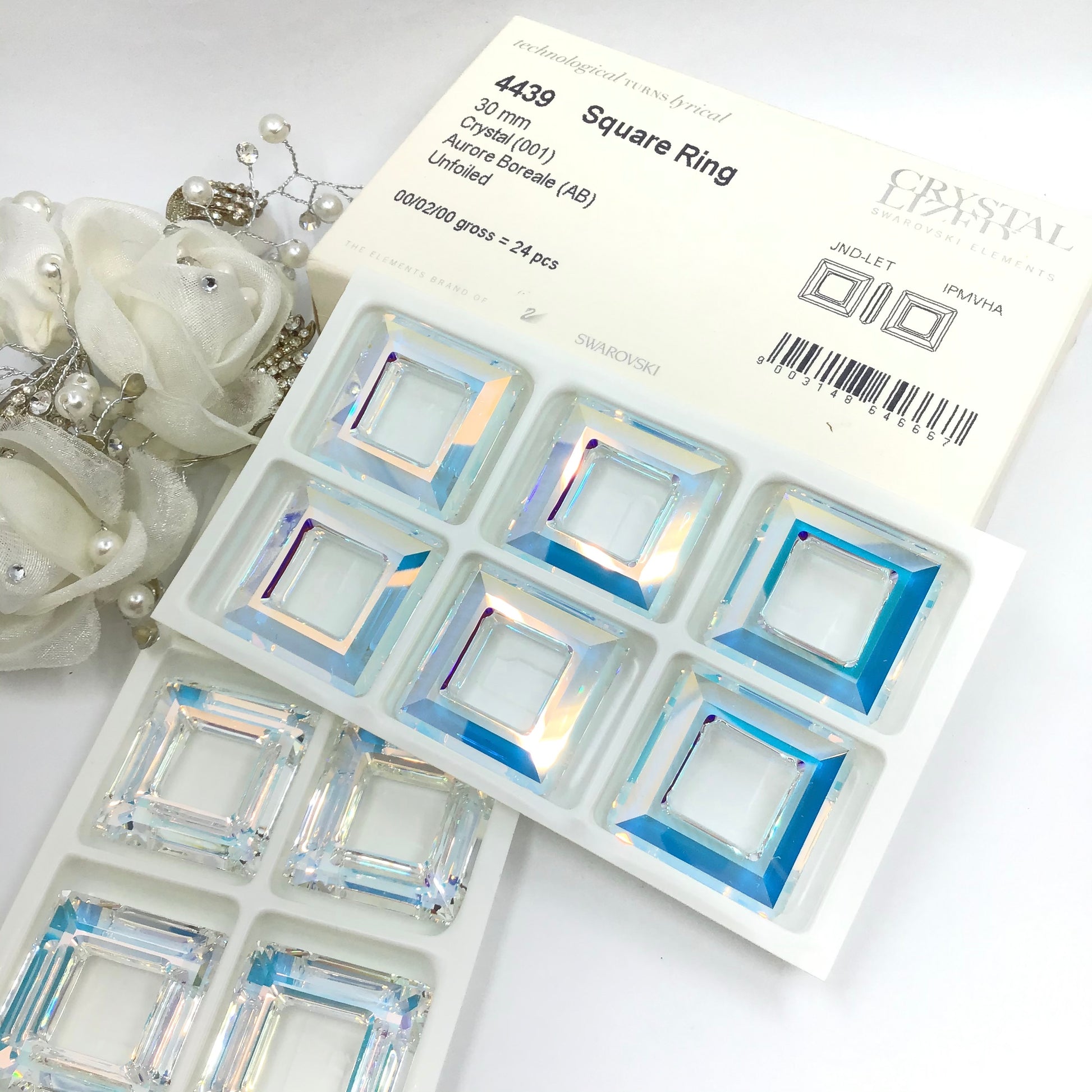 Crystal AB Swarovski Pendant 4439 | Bellaire Wholesale
