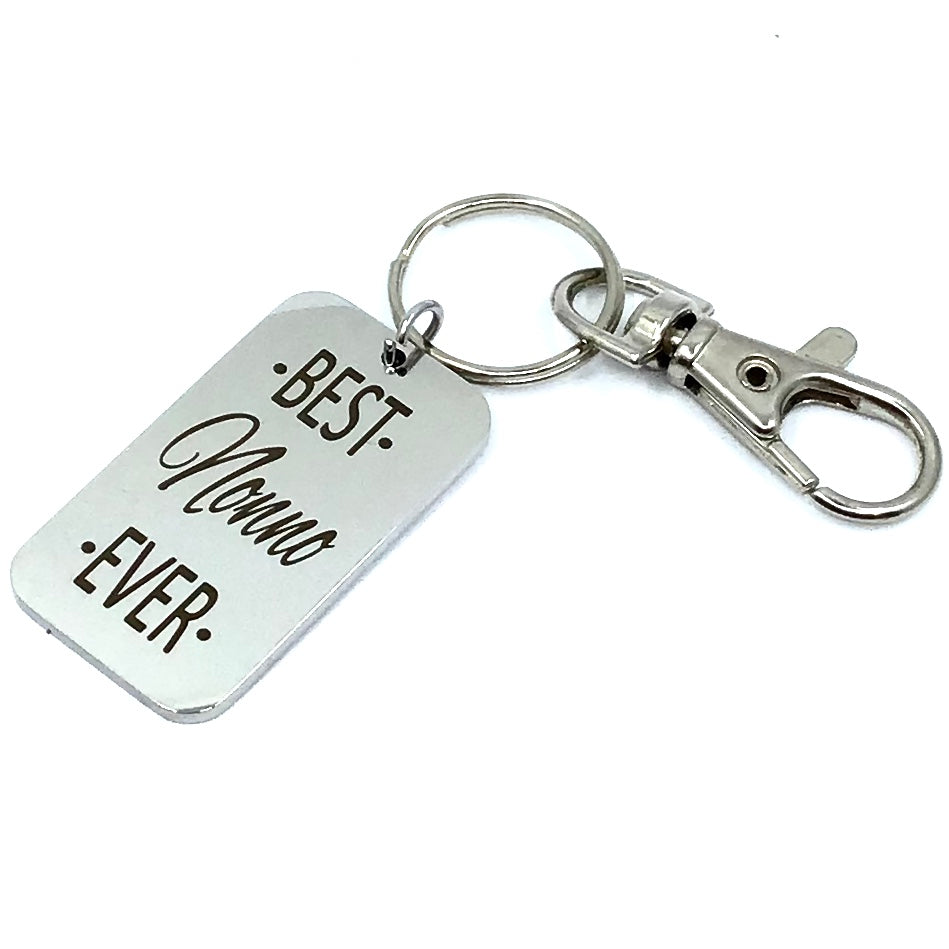 Best Nonno Ever Custom Keychain | Bellaire Wholesale