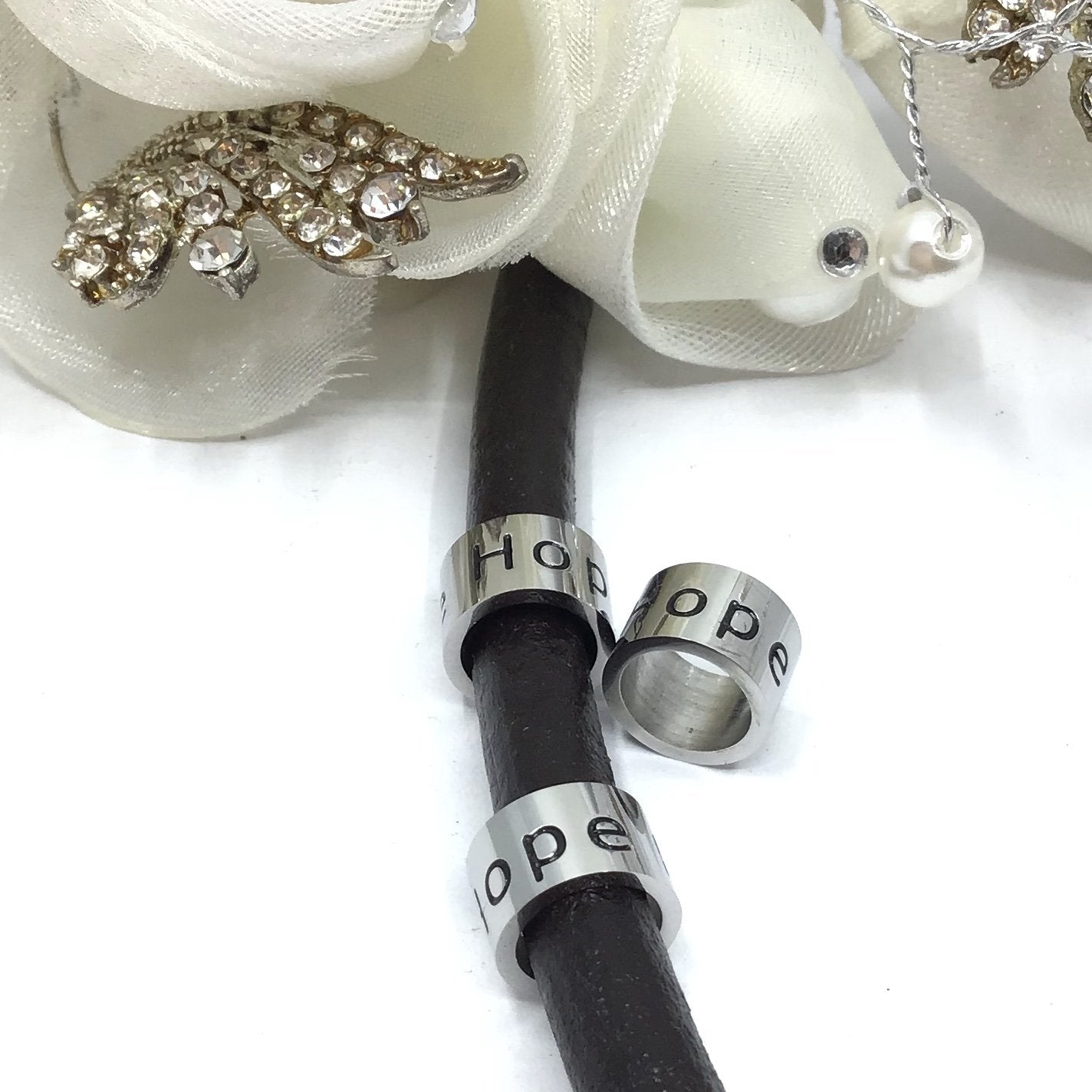 Hope Stainless Steel Ring | Bellaire Wholesale