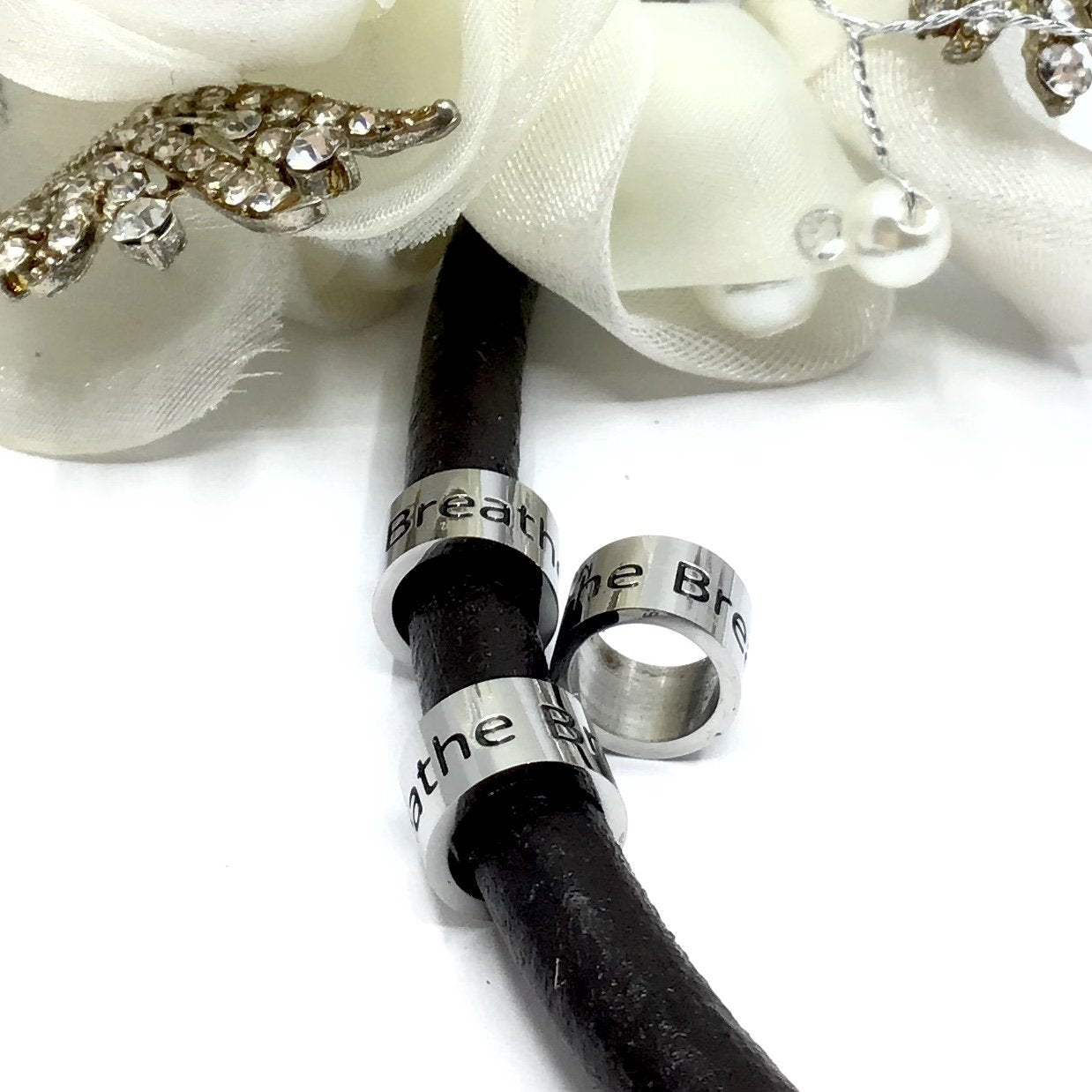 Breathe Stainless Steel Ring | Bellaire Wholesale
