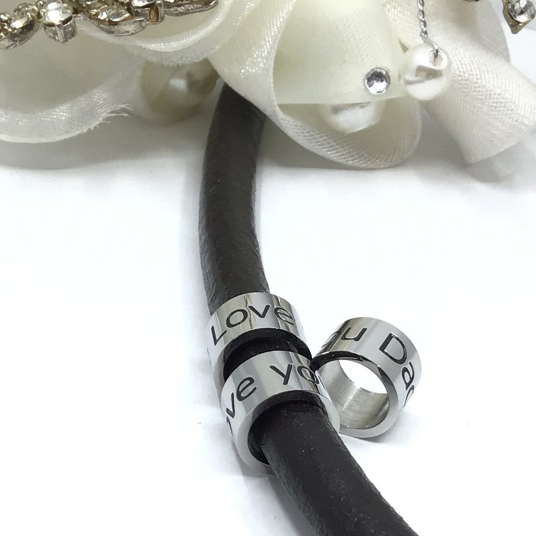 Love you Dad Stainless Steel Ring | Bellaire Wholesale