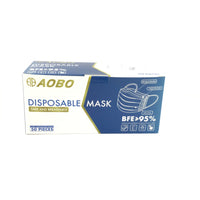 AOBO Triple Layer Non-Medical Protective Disposable Masks | Bellaire Wholesale