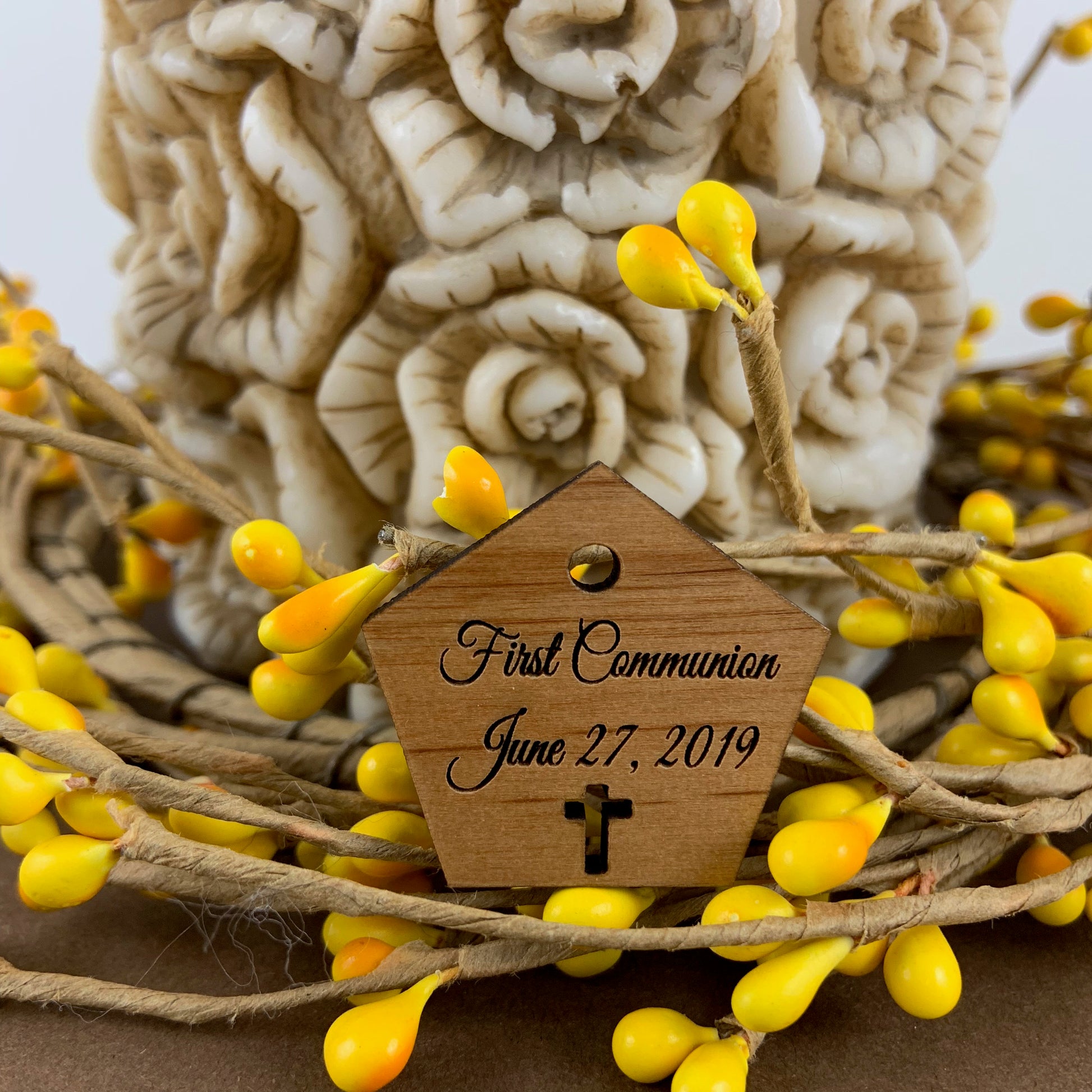 First Communion Personalized Tag | Bellaire Wholesale