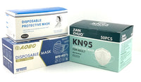 AOBO Triple Layer Non-Medical Protective Disposable Masks | Bellaire Wholesale