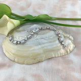 Cubic Zirconia Round-Square Bridal Bracelet | Bellaire Wholesale
