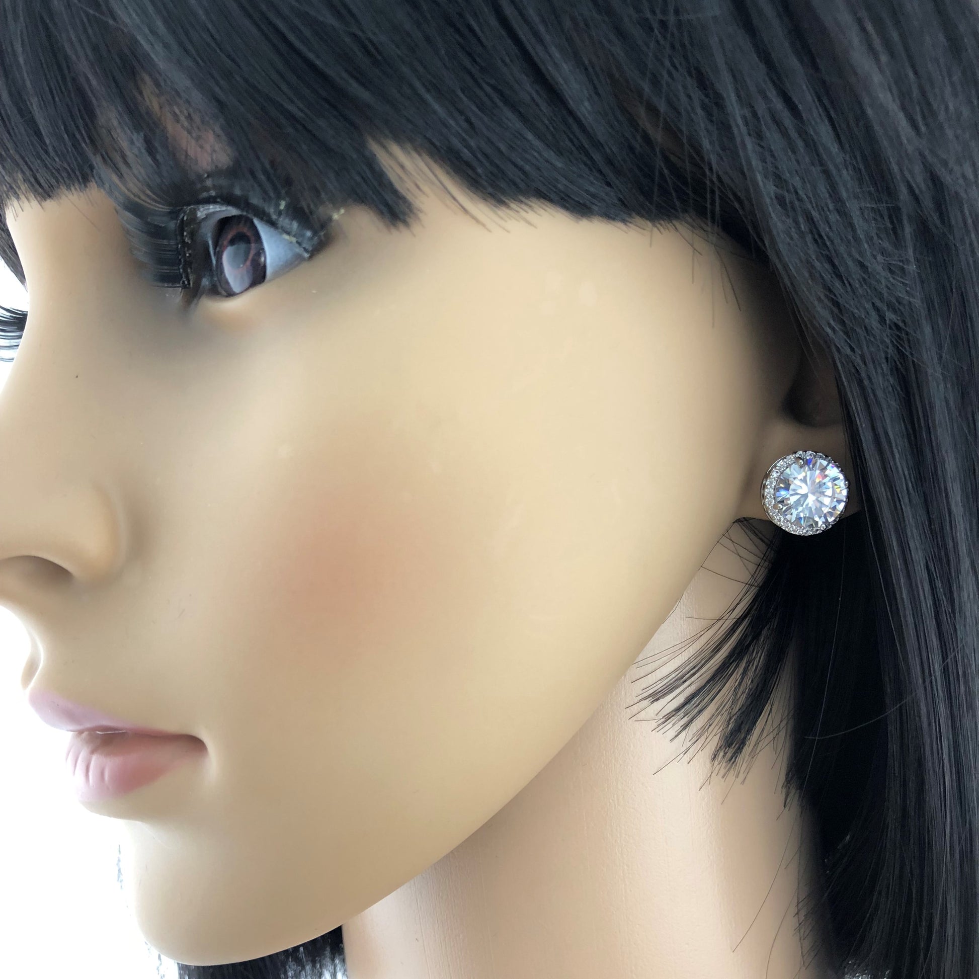 Bridal Cubic Zirconia Earrings, 18K Plated | Bellaire Wholesale