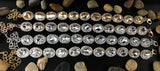 Crystal Oval Shape Gold Bridal Bracelet | Bellaire Wholesale