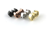 Rose Gold CZ Micro Pave Bead | Bellaire Wholesale