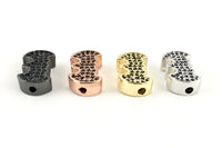 Gold CZ Micro Pave Bead | Bellaire Wholesale