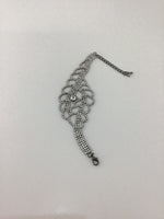 Rhinestone Bracelet, Gunmetal | Bellaire Wholesale