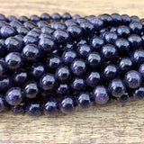 4mm Blue Sand Stone Bead | Bellaire Wholesale