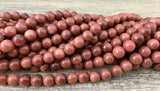 6mm Gold Sand Stone Bead | Bellaire Wholesale