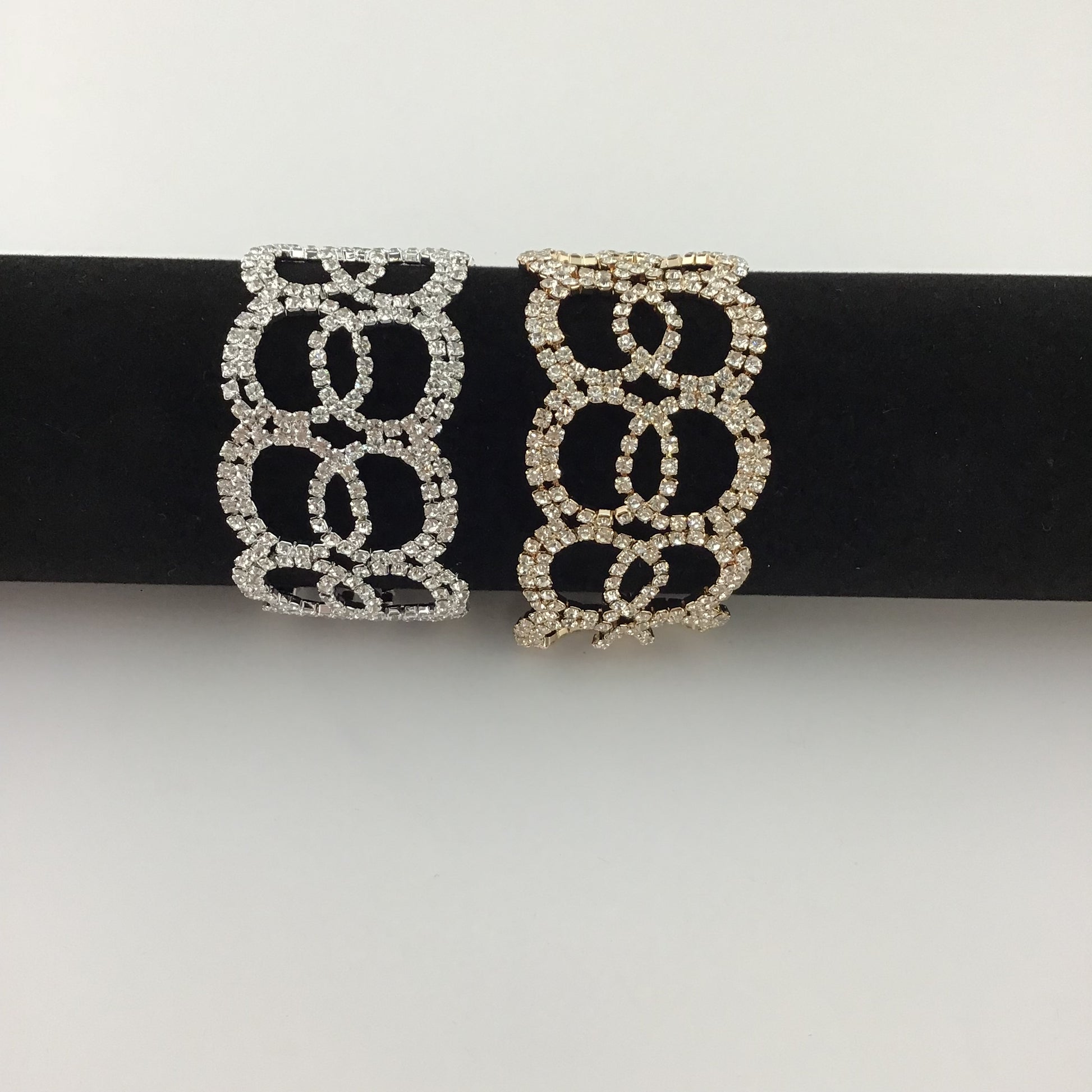 Rhinestone Bracelet, Silver | Bellaire Wholesale