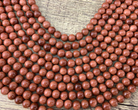 10mm Gold Sand Stone Bead | Bellaire Wholesale