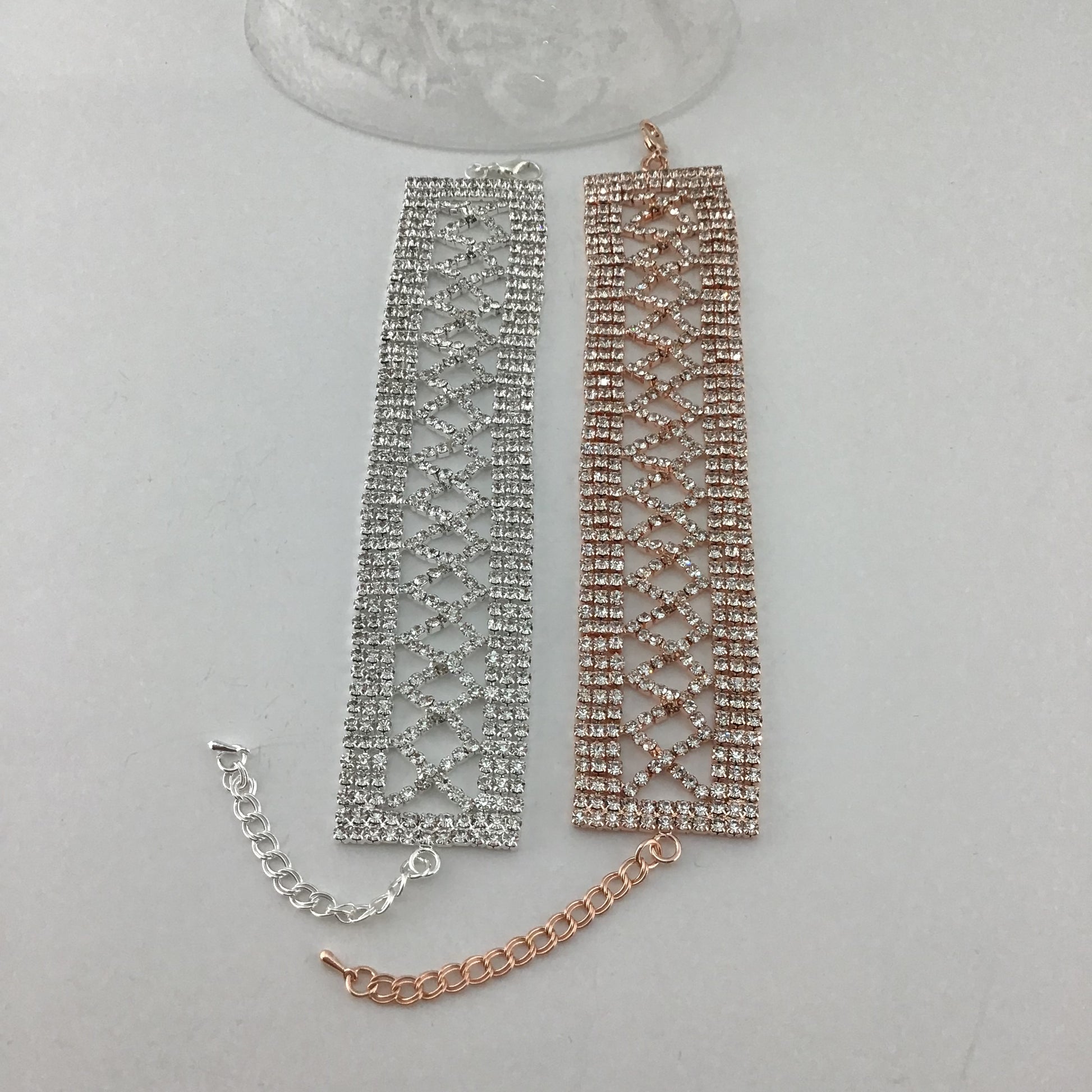 Rhinestone Bracelet, Silver | Bellaire Wholesale