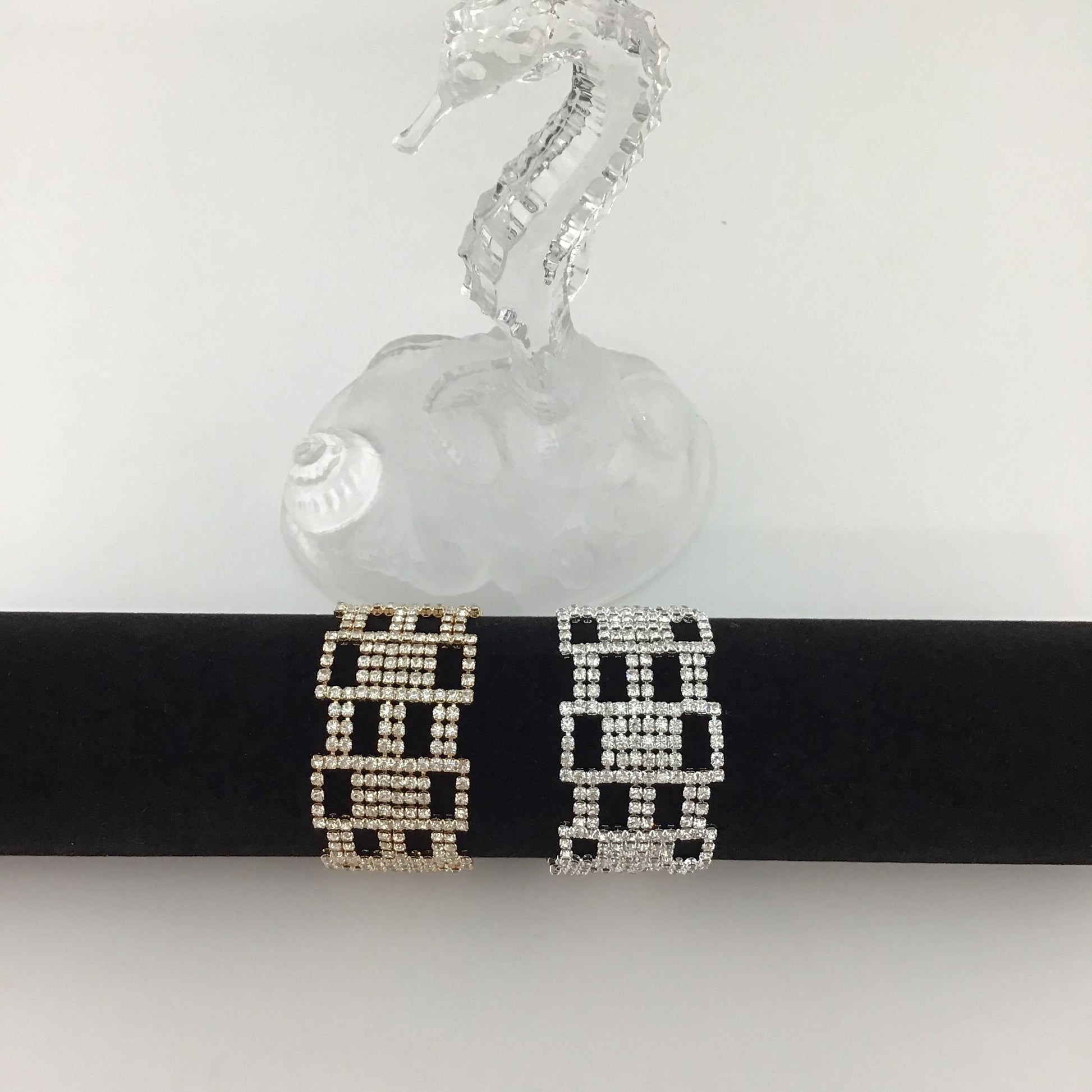 Rhinestone Bracelet, Silver | Bellaire Wholesale