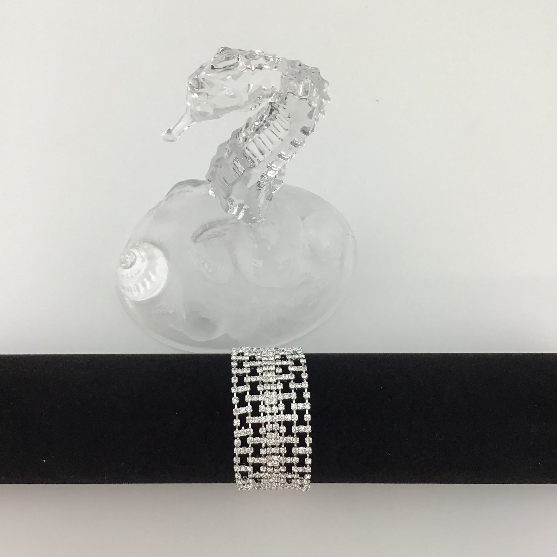 Rhinestone Bracelet, Silver | Bellaire Wholesale