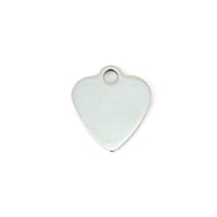 God Mother Heart Engraved Charm | Bellaire Wholesale