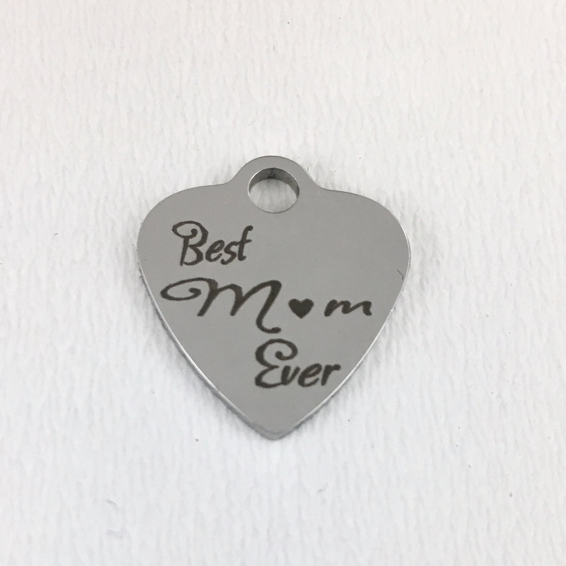 Best Mom Ever Engraved Charm | Bellaire Wholesale