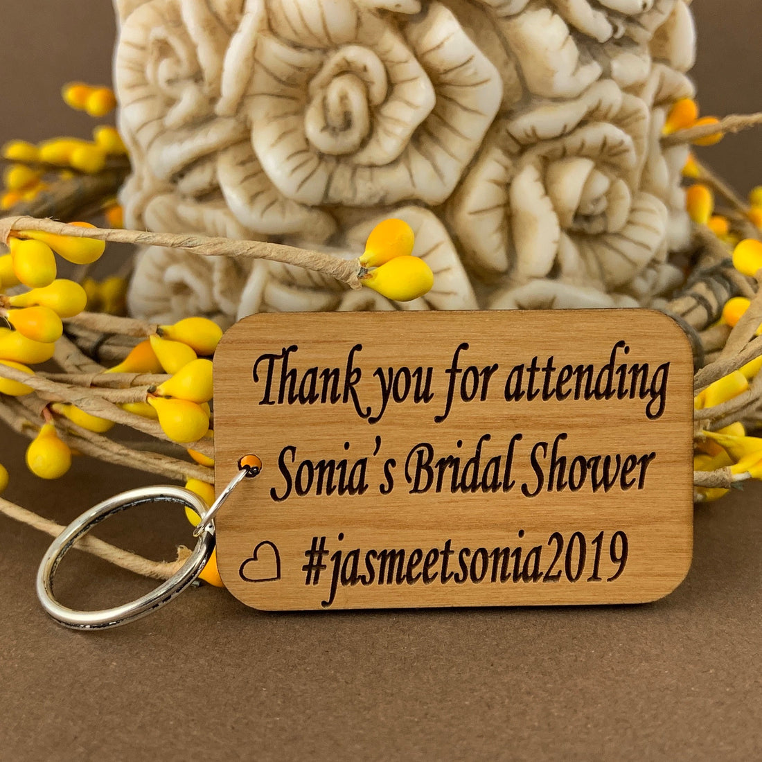 Personalized Thank You Wedding Tags | Bellaire Wholesale