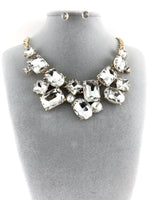 Elegant Crystal Necklace, Clear Stone | Bellaire Wholesale