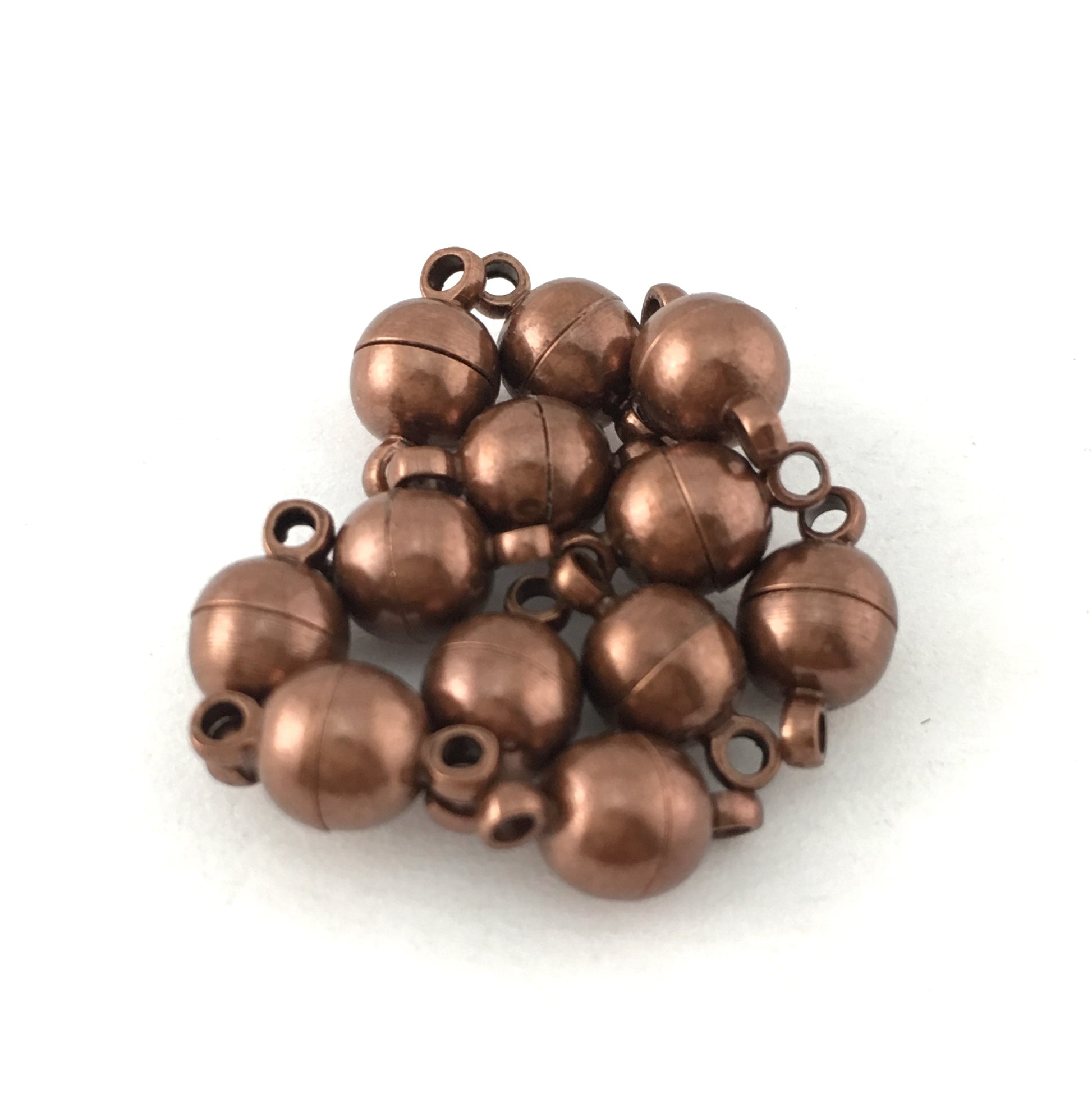 Small Size Magnetic Lock Set of 6, Copper | Bellaire Wholesale
