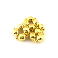 Small Size Magnetic Lock Set of 6, Gold | Bellaire Wholesale