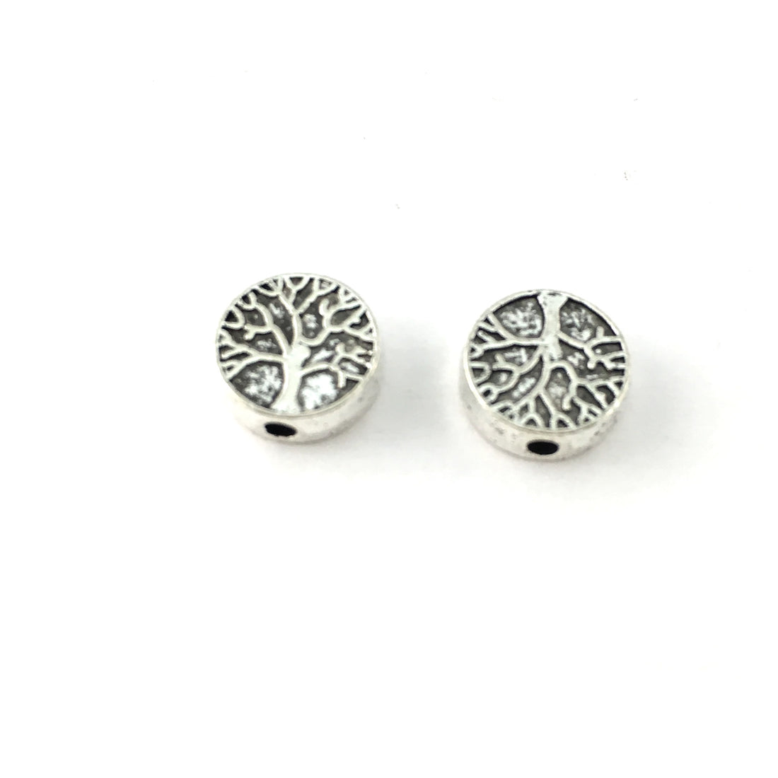 Tree of Life Beads, Antique Silver Bead | Bellaire Wholesale