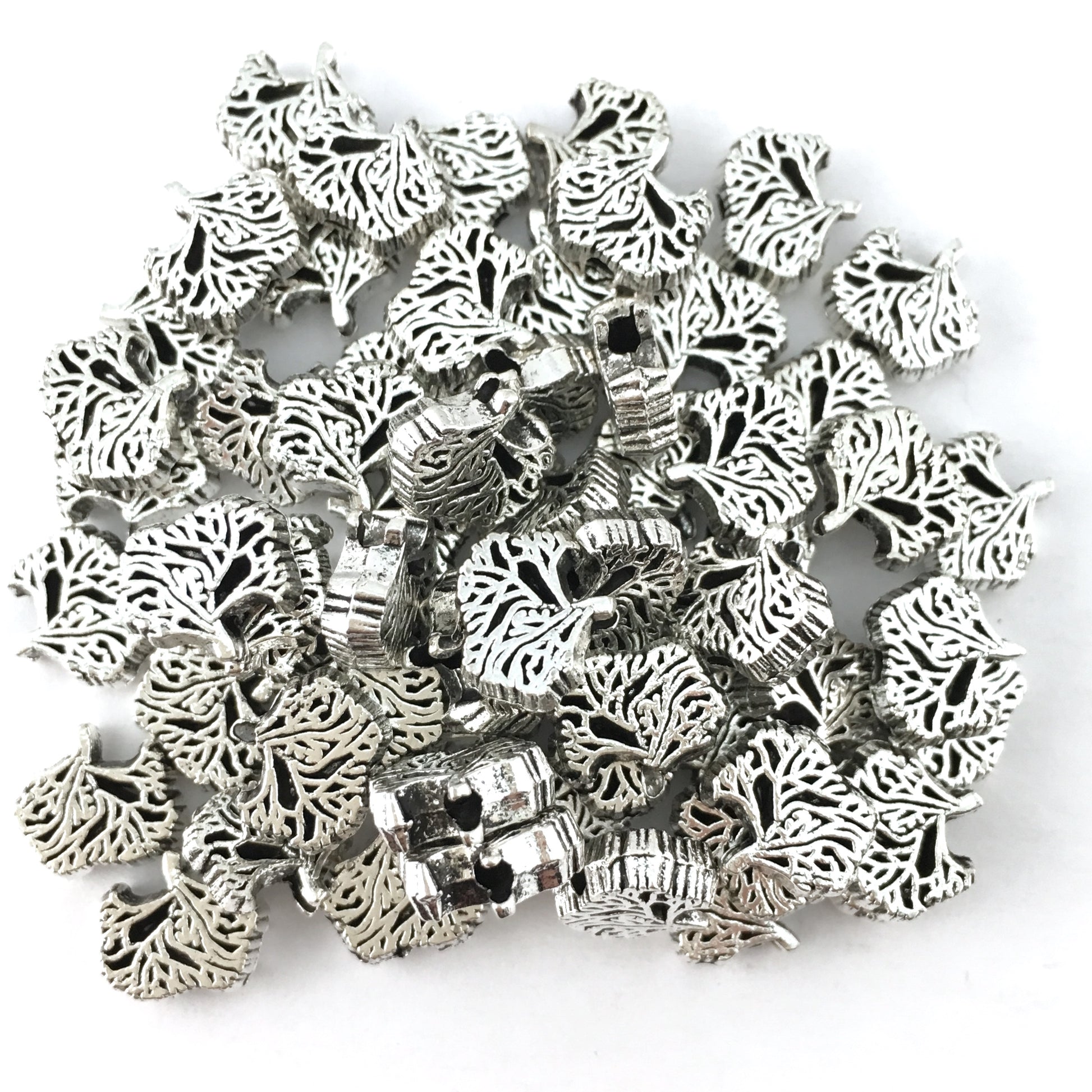Tree of Life Beads, Antique Silver Bead | Bellaire Wholesale