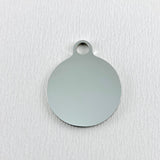 Health is the new wealth Engraved Round Charm | Bellaire Wholesale