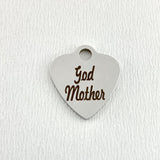 God Mother Engraved Charm | Bellaire Wholesale