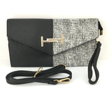Black and Grey Clutch | Bellaire Wholesale