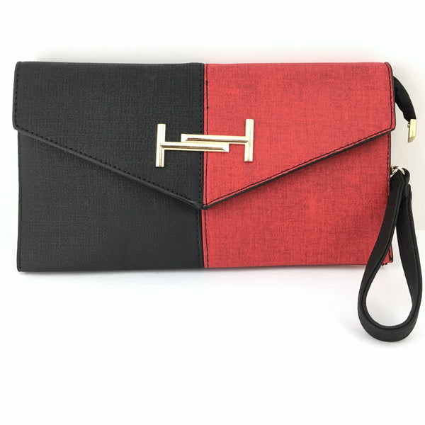 Red and Black Clutch | Bellaire Wholesale