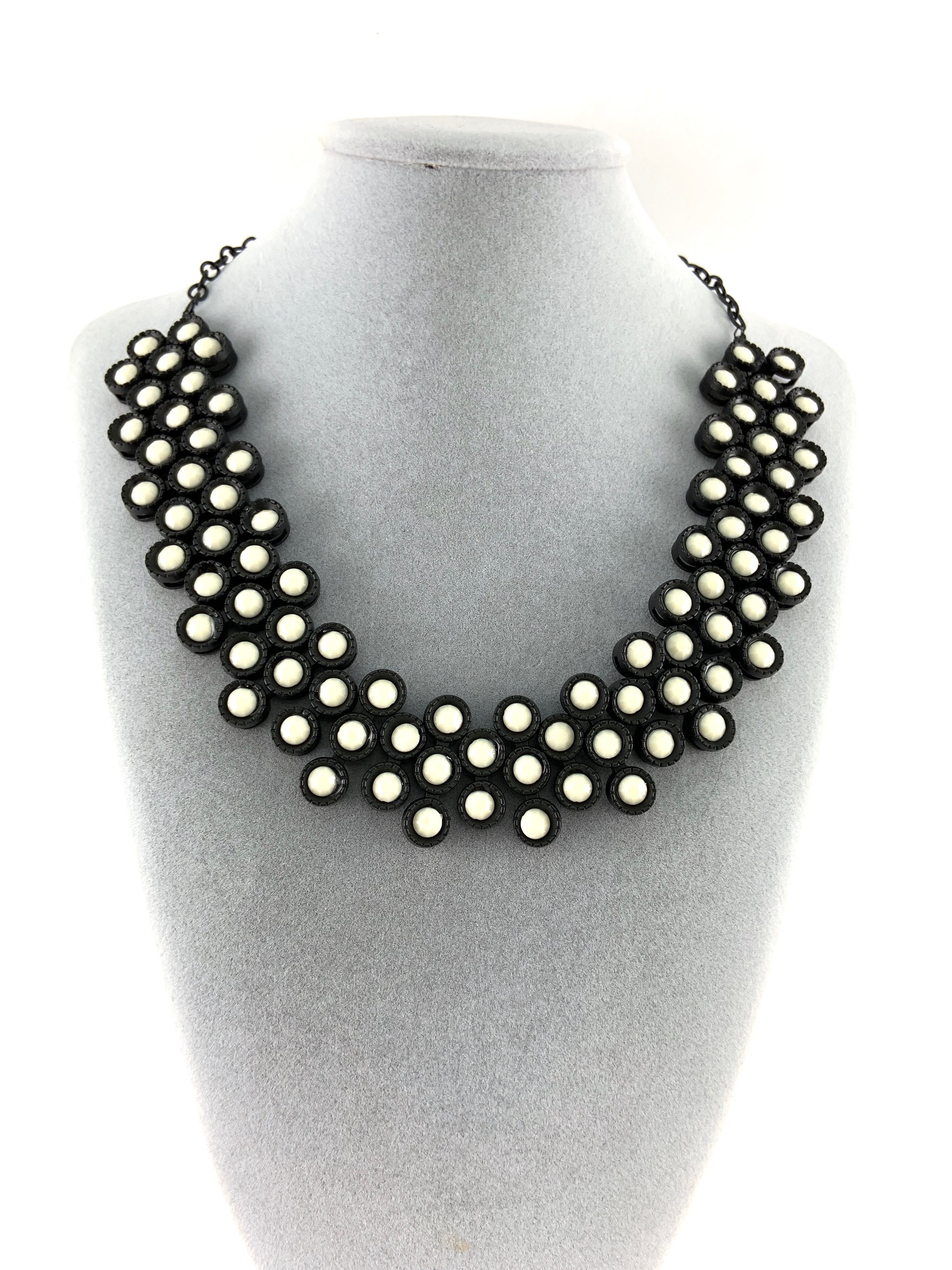 Black Tone Ivory Necklace | Bellaire Wholesale