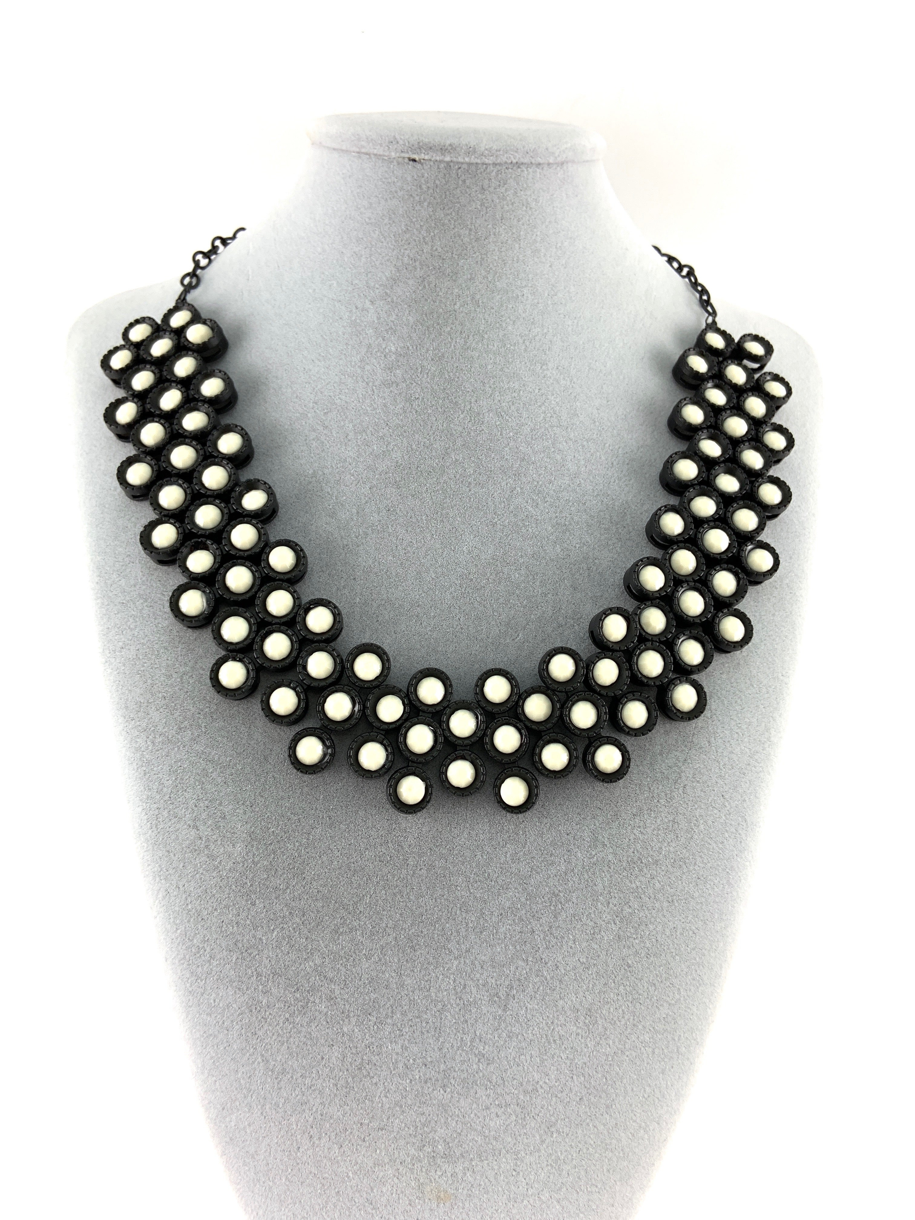 Black Tone Ivory Necklace | Bellaire Wholesale