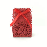 Burgundy Paper Gift Box | Bellaire Wholesale