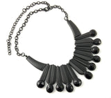 Black Leaves Necklace | Bellaire Wholesale