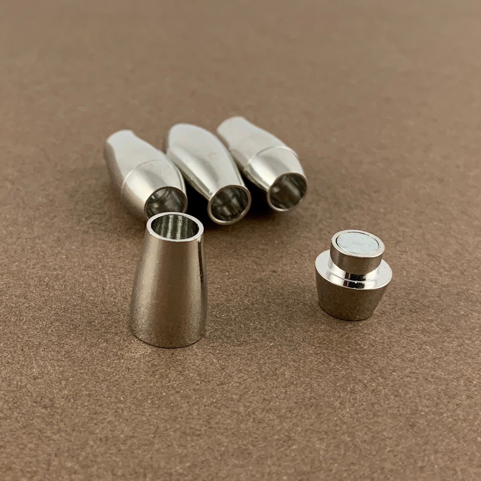 Leather Jewelry Magnetic Locks 2 sets | Bellaire Wholesale