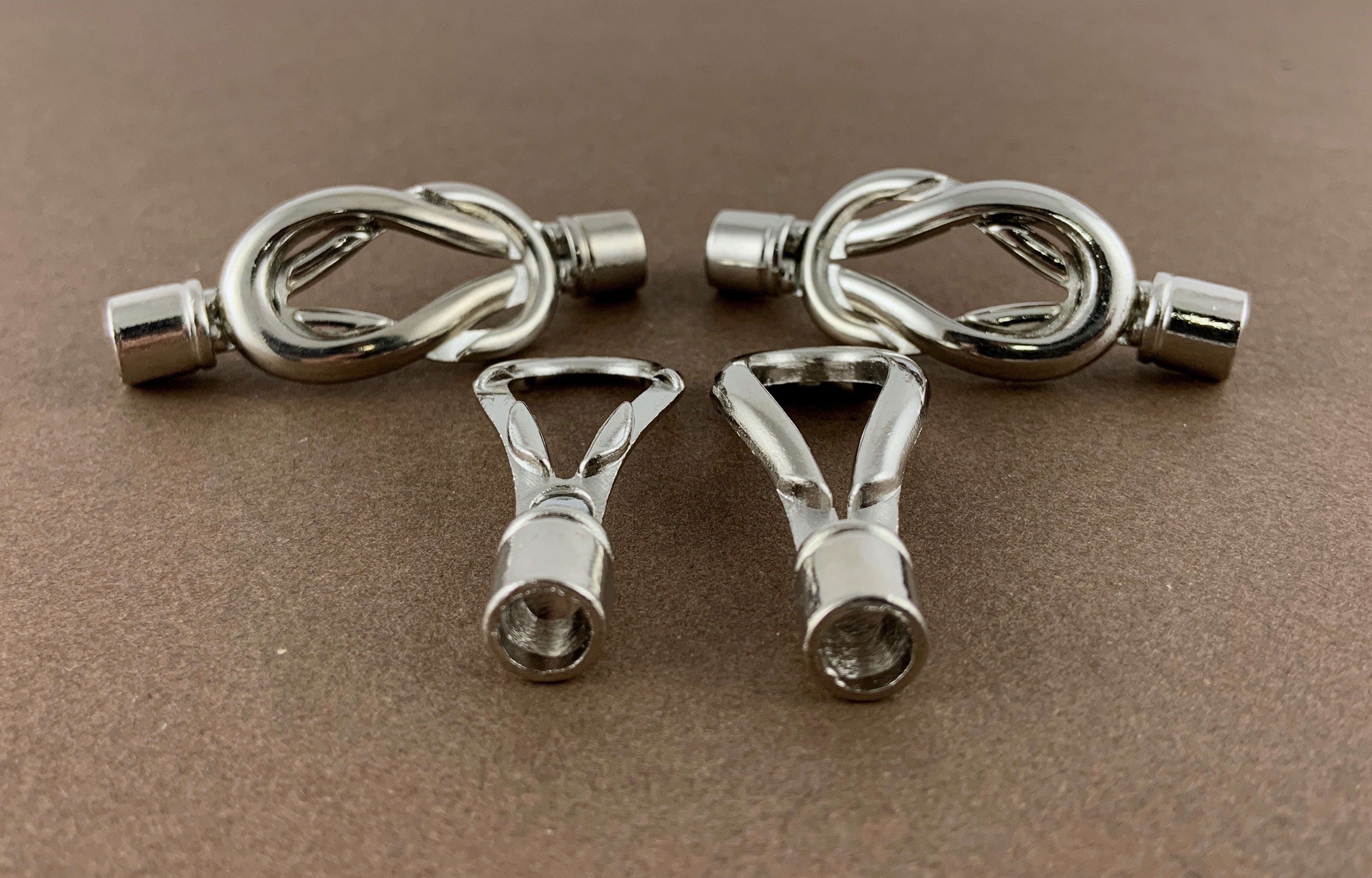 Knot Magnetic Jewelry Clasps 2 sets | Bellaire Wholesale