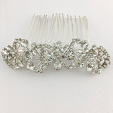 Silver Crystal Hair Comb, Bridal Hair Piece | Bellaire Wholesale