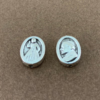 Alloy Catholic Beads, Antique Silver Bead | Bellaire Wholesale