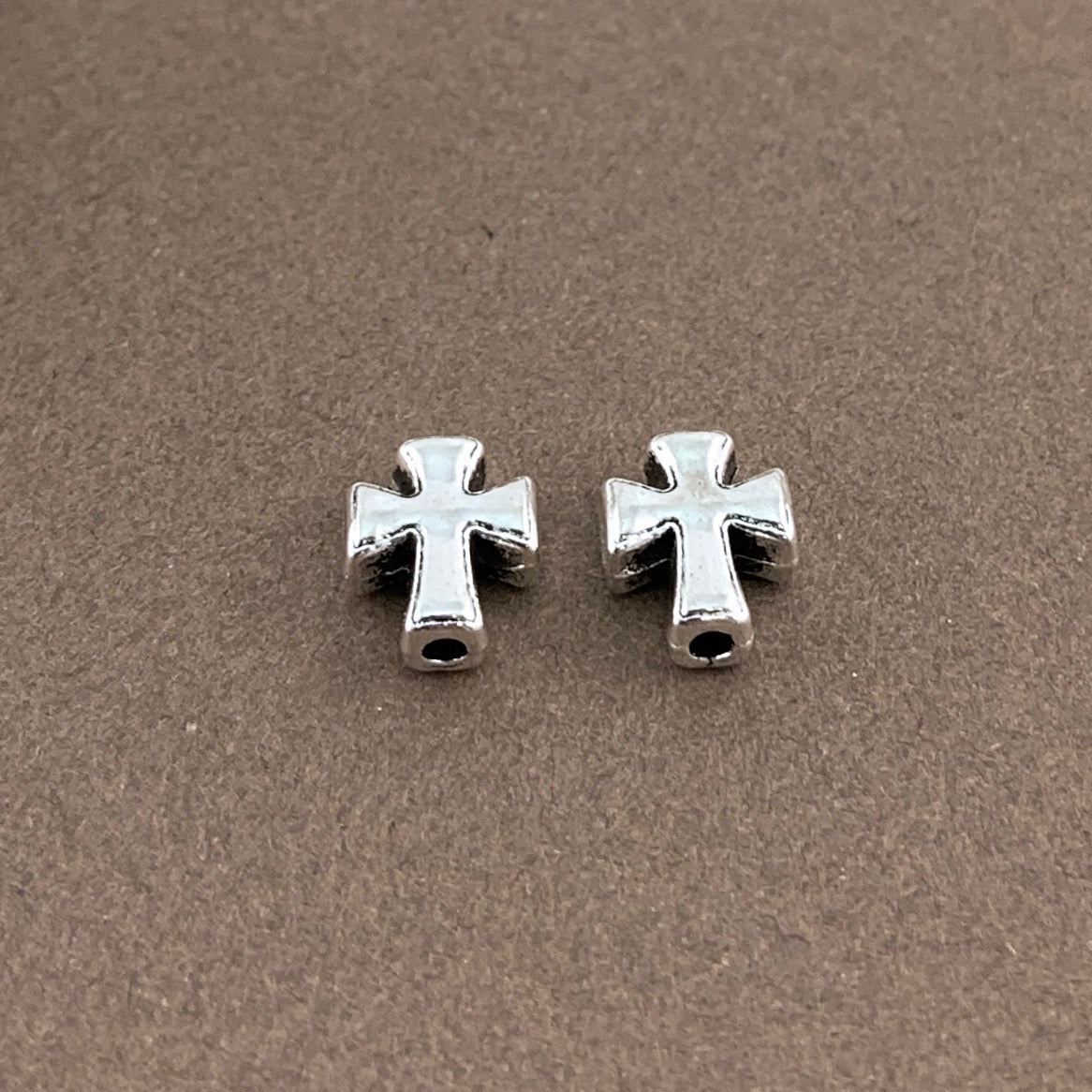 Cross Beads for Jewelry, Antique Silver Bead | Bellaire Wholesale