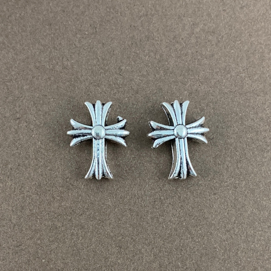 Cross Beads for Jewelry, Antique Silver Bead | Bellaire Wholesale