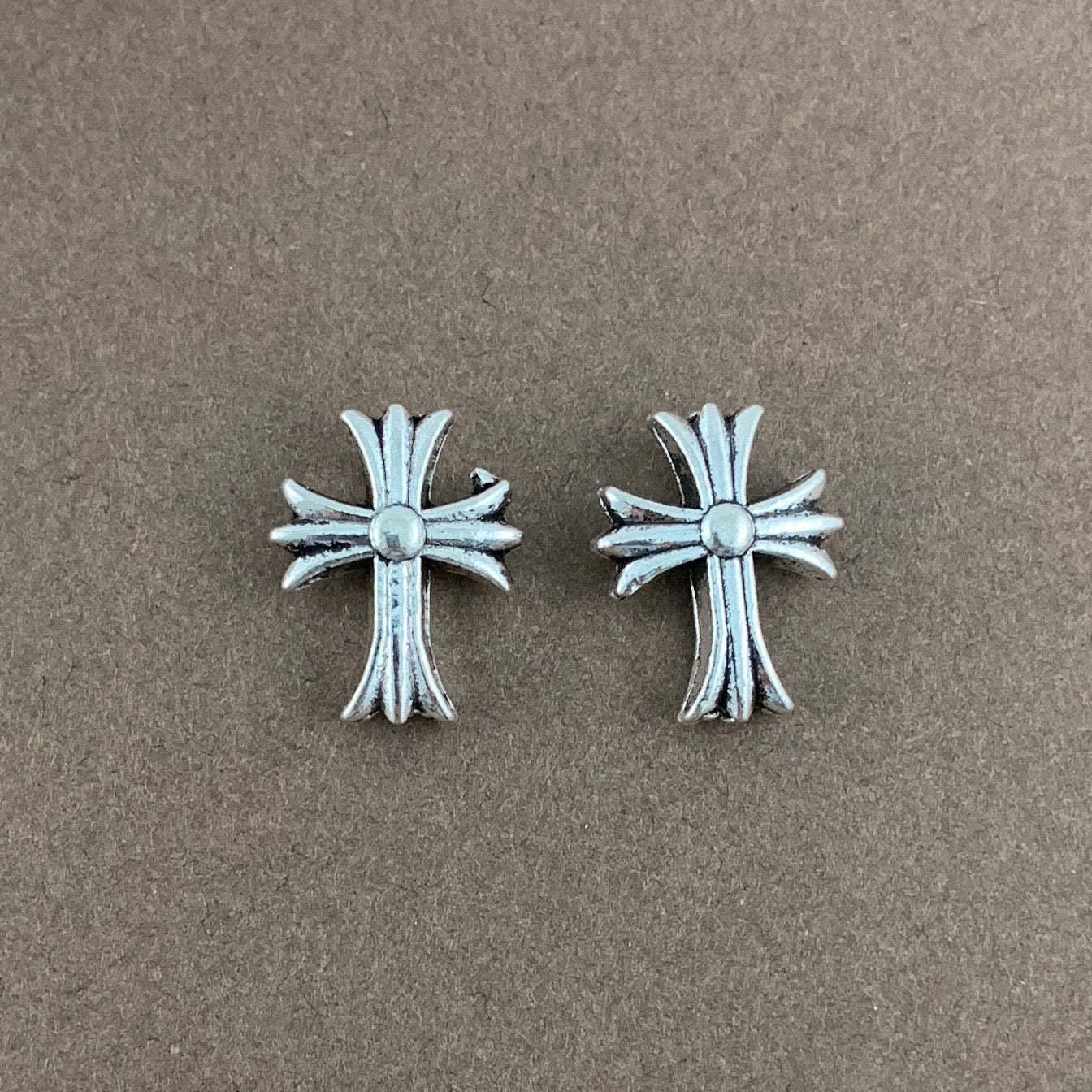Cross Beads for Jewelry, Antique Silver Bead | Bellaire Wholesale