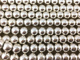 12mm Silver Hematite Bead | Bellaire Wholesale