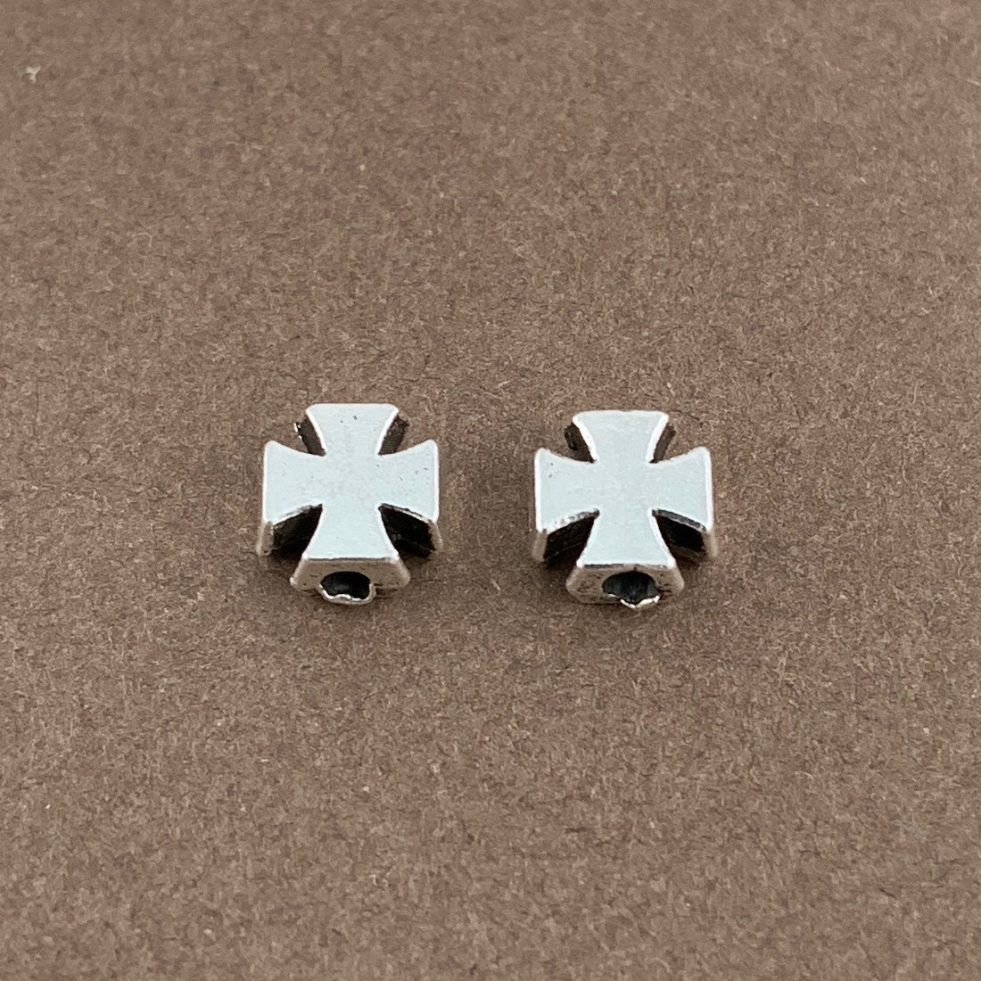 Cross Beads for Jewelry, Antique Silver Bead | Bellaire Wholesale