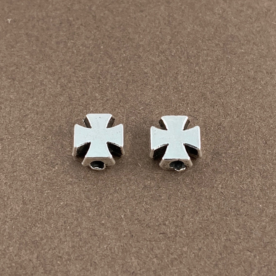 Cross Beads for Jewelry, Antique Silver Bead | Bellaire Wholesale