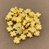 Cross Beads for Jewelry, Gold Bead | Bellaire Wholesale
